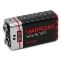 PILAS 6LR61 WARRIORS ALCALINA 9V 1 PILA en Huesoi